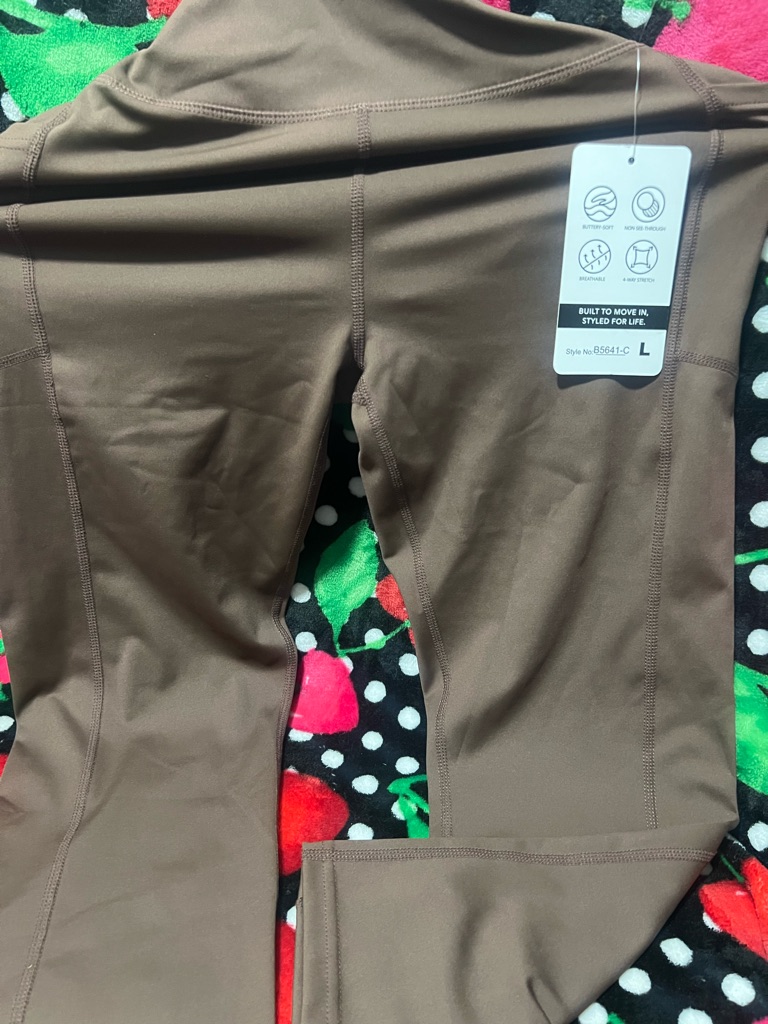 Brown Active Leggings  Brand